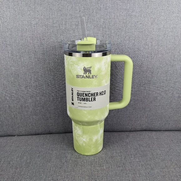 Stanley Other - Stanley 40oz Stainless Steel H2.0 Quencher Tumbler - Citron Tie Dye